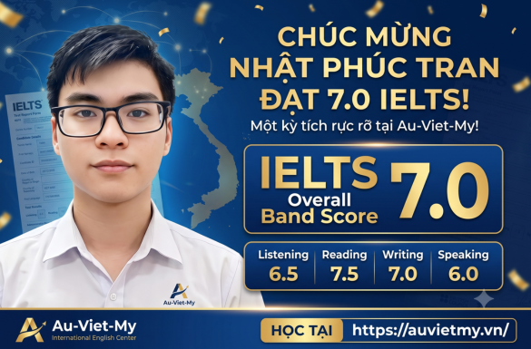 Chúc Mừng Nhật Phúc IELTS 7.0: Lộ Trình Bứt Phá Điểm Số Vàng